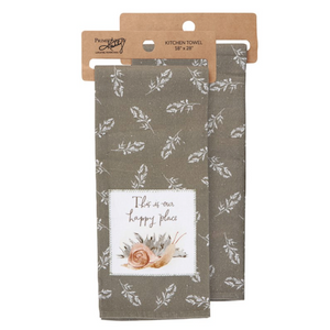 Happy Place Dish Towel Happy Place Dish Towel