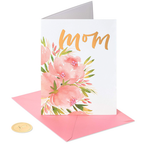Bold Peonies Mother's day Card