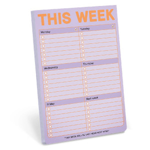 Refresh This Week Notepad Refresh This Week Notepad