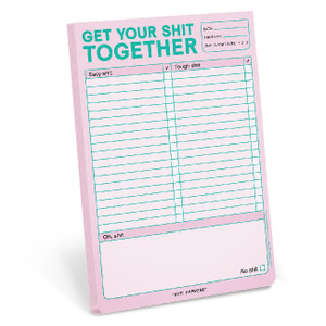Refresh Get Your Shit Together Notepad