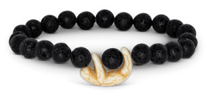 Wander Sloth Tracking Bracelet - Lava Stone Wander Sloth Tracking Bracelet - Lava Stone