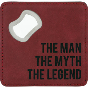 Coaster & Bottle Opener : The Legend Coaster & Bottle Opener : The Legend
