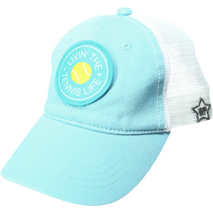Tennis Life Mesh Hat - Light Slate Tennis Life Mesh Hat - Light Slate