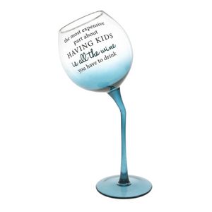 Tipsy Wine Glass - All The Wine Tipsy Wine Glass - All The Wine