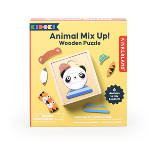 Animal Mix Up Wooden Puzzle Animal Mix Up Wooden Puzzle