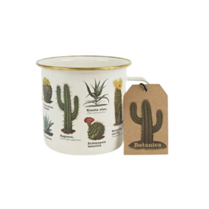 Enamel Cactus Mug Enamel Cactus Mug