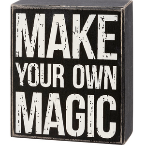 Your Own Magic Box Sign