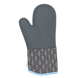 Silicone Oven Mitt - Steel Whisk Pattern Silicone Oven Mitt - Steel Whisk Pattern