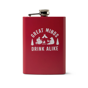 Stainless Flask - Great Minds