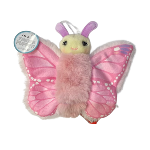 Mini Pink Butterfly Finger Puppet