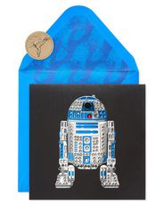 Star Wars Gem R2D2 Birthday Card