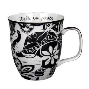 Black & White Elephant Mug