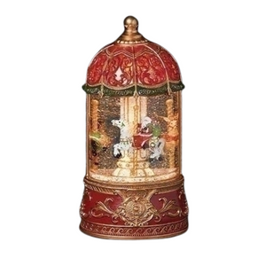 Musical Swirl Carousel Water Lantern
