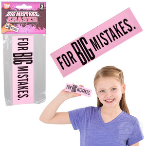 Giant Eraser Big Mistake