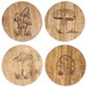 Mushroom Coaster Set Mushroom Coaster Set