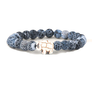 Expedition Elephant Tracking Bracelet - River Blue Expedition Elephant Tracking Bracelet - River Blue