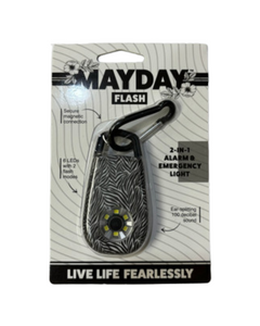 2-in-1 Alarm & Emergency Light Zebra Stripe 2-in-1 Alarm & Emergency Light Zebra Stripe