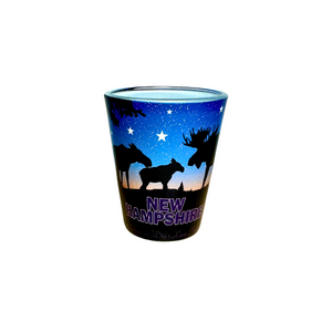 Wildlife Glitter Shot Glass Wildlife Glitter Shot Glass