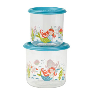 Large Isla the Mermaid Tupperware Set Large Isla the Mermaid Tupperware Set