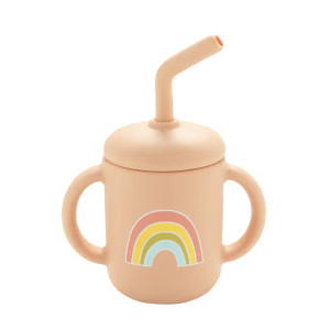 Rainbow Silicone Sippy Cup Rainbow Silicone Sippy Cup