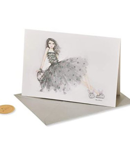 Bunny Slipper Girl Birthday Card Bunny Slipper Girl Birthday Card