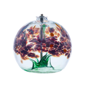 3in Best Wishes Blossom Oil Lamp 3in Best Wishes Blossom Oil Lamp