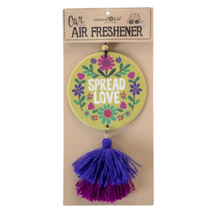 Light Green Spread Love Air Freshener
