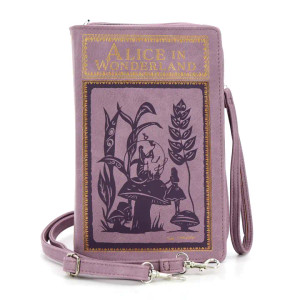Alice in Wonderland Book Clutch Bag Alice in Wonderland Book Clutch Bag