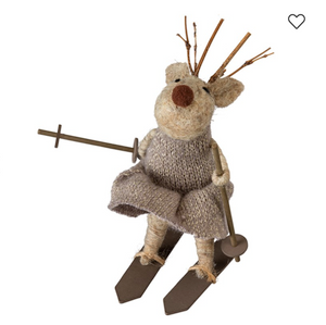 Winter Reindeer Skier Winter Reindeer Skier