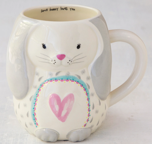 Bunny Folk Art Mug Bunny Folk Art Mug