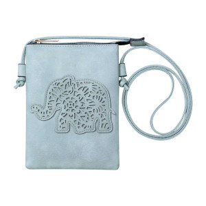 Blue Elephant Cur Crossbody Cellphone Bag Blue Elephant Cur Crossbody Cellphone Bag