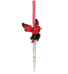 Cardinal Icicle Ornament Cardinal Icicle Ornament
