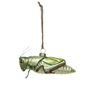 Grasshopper Glass Ornament Grasshopper Glass Ornament