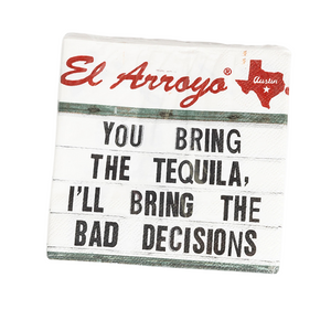Bad Decisions Cocktail Napkins Bad Decisions Cocktail Napkins