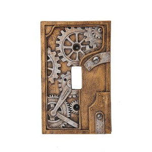 Steampunk Light Switch Plate Steampunk Light Switch Plate