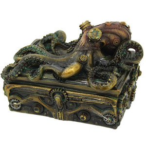 Steampunk Octopus Box Steampunk Octopus Box