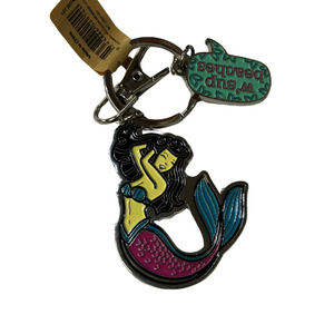 Enamel colorful Mermaid Keychain Enamel colorful Mermaid Keychain