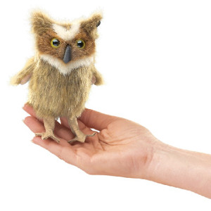 Great Horned Owl Finger Puppet Great Horned Owl Finger Puppet