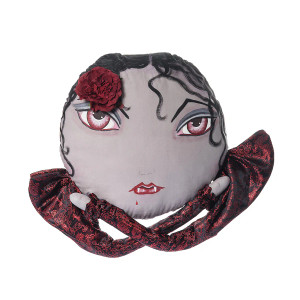 Vampira Throw Pillow Vampira Throw Pillow