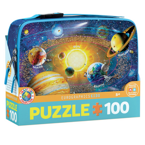 Lunch Bag Solar System 100 Piece Puzzle
