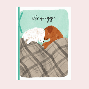 Let's Cuddle Indoors Romance Card Let's Cuddle Indoors Romance Card