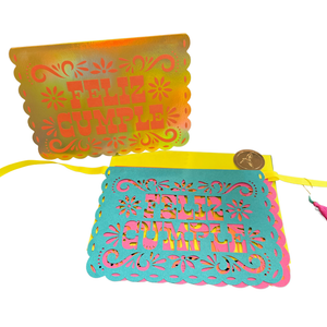 Feliz Paper Banner Birthday Card