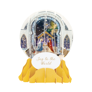 Snowglobe Away In A Manger