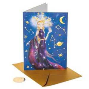 Celestial Girl Birthday Card Celestial Girl Birthday Card