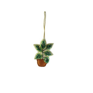6 Leaved Potted Plant Ornament 6 Leaved Potted Plant Ornament