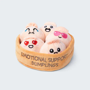 Plush Emotional Support Dumplings
