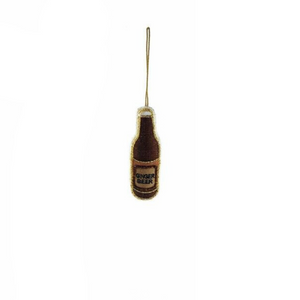 Ginger Beer Bottle Cotton Ornament Ginger Beer Bottle Cotton Ornament