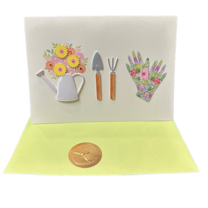 In the Garden Birthday Card