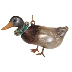 Duck Glass Ornament Duck Glass Ornament