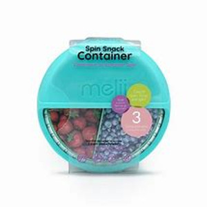 Blue Luxe Spin Snack Container Blue Luxe Spin Snack Container